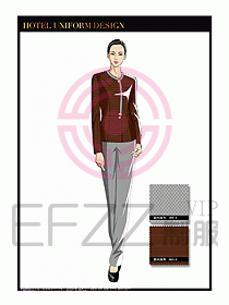 酒店制服客房服務(wù)員工衣設(shè)計(jì)437