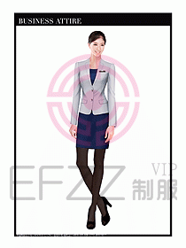 職業(yè)空姐裝制服設(shè)計(jì)圖503