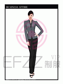 職業(yè)空姐裝制服設(shè)計(jì)圖501