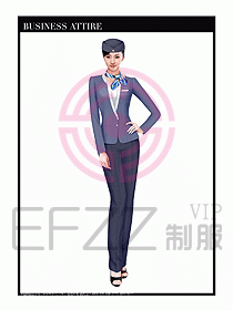 職業(yè)空姐裝制服設(shè)計圖522