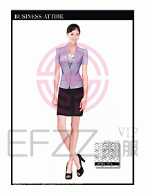 職業(yè)空姐裝制服設(shè)計圖543