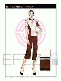 SPA水療會所服務(wù)員服裝設(shè)計(jì)368