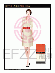 SPA水療會所服務(wù)員服裝設(shè)計397