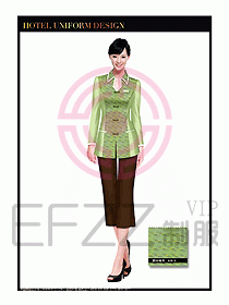 SPA按摩技師服制服設(shè)計圖987