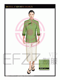 SPA按摩技師服制服設(shè)計(jì)圖996