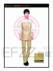 SPA按摩技師服制服設(shè)計(jì)圖1003