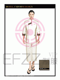 SPA按摩技師服制服設計圖1012