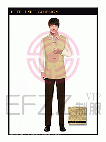 SPA按摩技師服制服設(shè)計(jì)圖1014