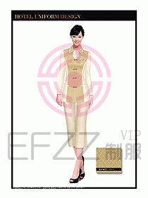 SPA按摩技師服制服設(shè)計圖1019