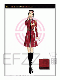 酒店門童保安行李生制服設(shè)計(jì)937