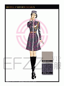 酒店門童保安行李生制服設(shè)計(jì)935