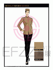 酒店門童保安行李生制服設(shè)計(jì)951