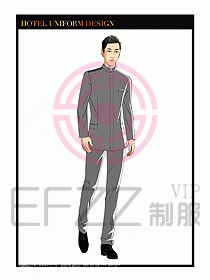 酒店門童保安行李生制服設(shè)計(jì)965