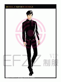 酒店門童保安行李生制服設(shè)計(jì)970
