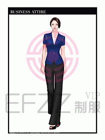 專賣店營業(yè)員職業(yè)裝設(shè)計圖1239