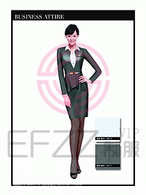 專賣店?duì)I業(yè)員職業(yè)裝設(shè)計(jì)圖1252