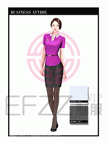 專賣店?duì)I業(yè)員職業(yè)裝設(shè)計圖1263