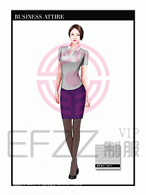 專賣店?duì)I業(yè)員職業(yè)裝設(shè)計(jì)圖1264