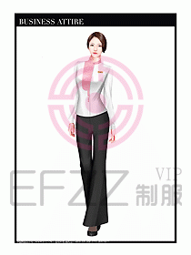 專賣店?duì)I業(yè)員職業(yè)裝設(shè)計(jì)圖1265