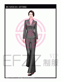 專賣店?duì)I業(yè)員職業(yè)裝設(shè)計(jì)圖1266