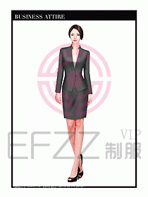 專賣店?duì)I業(yè)員職業(yè)裝設(shè)計圖1278