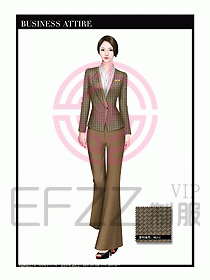 專賣店?duì)I業(yè)員職業(yè)裝設(shè)計(jì)圖1287