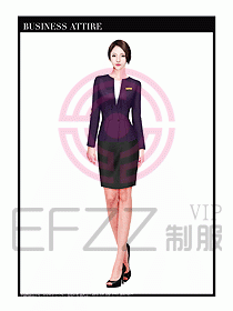 專賣店營業(yè)員職業(yè)裝設計圖1300