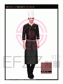 酒店廚師服設(shè)計圖302