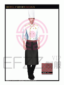 酒店廚師服設(shè)計(jì)圖304