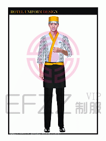 酒店廚師服設計圖316