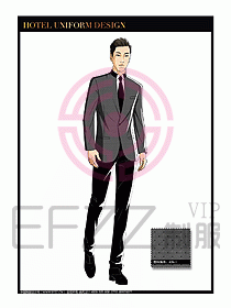 酒店制服經(jīng)理職業(yè)裝387
