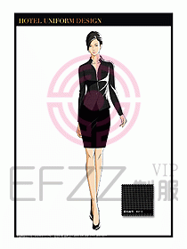 酒店制服經(jīng)理職業(yè)裝397