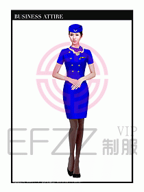 職業(yè)空姐制服設(shè)計圖560