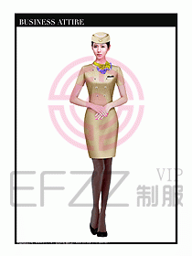 職業(yè)空姐制服設(shè)計圖559