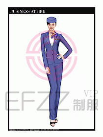 職業(yè)空姐制服設(shè)計(jì)圖561