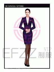 職業(yè)空姐制服設(shè)計(jì)圖566