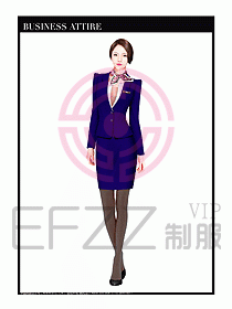 職業(yè)空姐制服設計圖564