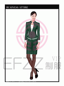 職業(yè)空姐制服設(shè)計(jì)圖568
