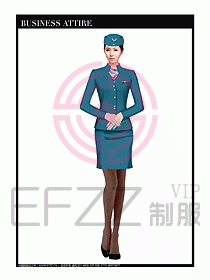 職業(yè)空姐制服設(shè)計(jì)圖580