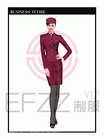 職業(yè)空姐制服設(shè)計圖583
