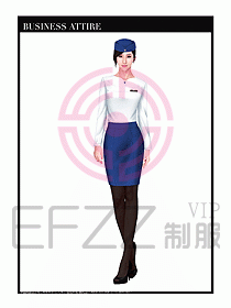 職業(yè)空姐制服設(shè)計圖612