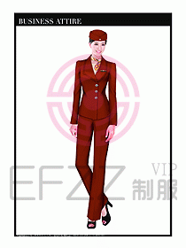 職業(yè)空姐制服設計圖630