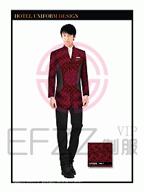 酒店大堂服務(wù)員制服設(shè)計(jì)753