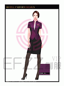 酒店大堂服務(wù)員制服設(shè)計(jì)755