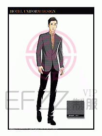 酒店大堂服務(wù)員制服設(shè)計770