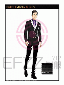 酒店大堂服務(wù)員制服設(shè)計(jì)776