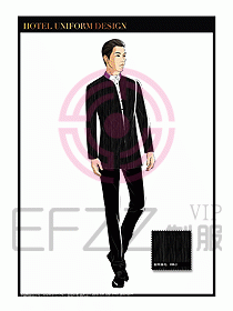 酒店大堂服務(wù)員制服設(shè)計(jì)782