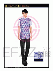 酒店中餐服務(wù)員制服設(shè)計(jì)1494
