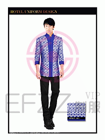 酒店中餐服務(wù)員制服設(shè)計(jì)1514