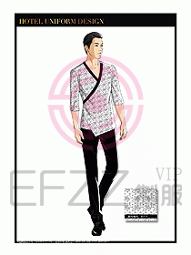 按摩技師美容制服設計1027